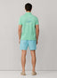 FAÇONNABLE REGULAR FIT SHORT SLEEVE BEACH PRINT POLO