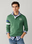 FAÇONNABLE REGULAR FIT LONG SLEEVE CREST RUGBY POLO