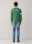 FAÇONNABLE REGULAR FIT LONG SLEEVE CREST RUGBY POLO