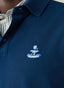 FAÇONNABLE REGULAR FIT LONG SLEEVE LOGO PIMA POLO