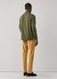 FAÇONNABLE REGULAR FIT LONG SLEEVE LOGO PIMA POLO