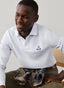 FAÇONNABLE REGULAR FIT LONG SLEEVE LOGO PIMA POLO