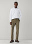 FAÇONNABLE REGULAR FIT LONG SLEEVE LOGO PIMA POLO