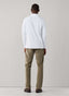 FAÇONNABLE REGULAR FIT LONG SLEEVE LOGO PIMA POLO
