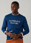 FAÇONNABLE FRENCH ALPS PRINT SWEATSHIRT