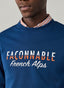 FAÇONNABLE FRENCH ALPS PRINT SWEATSHIRT