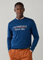 FAÇONNABLE FRENCH ALPS PRINT SWEATSHIRT