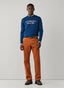 FAÇONNABLE FRENCH ALPS PRINT SWEATSHIRT