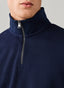 FAÇONNABLE QUARTER ZIP SWEATSHIRT