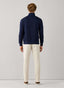 FAÇONNABLE QUARTER ZIP SWEATSHIRT