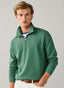 FAÇONNABLE QUARTER ZIP SWEATSHIRT