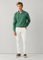 FAÇONNABLE QUARTER ZIP SWEATSHIRT