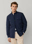 FAÇONNABLE PADDED FLAP POCKET OVERSHIRT