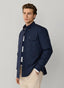 FAÇONNABLE PADDED FLAP POCKET OVERSHIRT