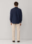 FAÇONNABLE PADDED FLAP POCKET OVERSHIRT