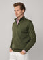 COTTON SILK HALF ZIP JUMPER