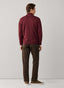 FAÇONNABLE COTTON SILK HALF ZIP SWEATER