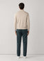 FAÇONNABLE COTTON SILK HALF ZIP SWEATER