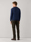 FAÇONNABLE COTTON SILK V NECK SWEATER