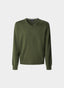 COTTON SILK V NECK JUMPER