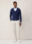 V-NECK MERINO WOOL CARDIGAN