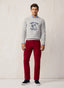 CREW NECK WOOL JUMPER