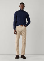 FAÇONNABLE MERINO WOOL ROLL NECK SWEATER