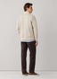 FAÇONNABLE INTERLOCK FULL ZIP HYBRID JACKET