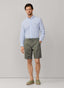 FAÇONNABLE COTTON LINEN DRAWCORD BERMUDA SHORTS