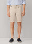 FAÇONNABLE COTTON LINEN DRAWCORD BERMUDA SHORTS
