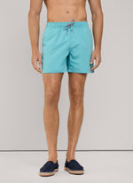 EMBROIDERED BIRD SWIM SHORTS