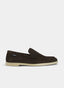 SUEDE LOAFERS