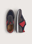 SUEDE DETAILS RUNNING SHOES