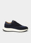 SUEDE-PANELLED RUNNER TRAINERS