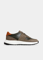 FAÇONNABLE NUBUCK LEATHER RUNNER SNEAKER