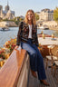 DERHY GERONA EMBROIDERED VELVET JACKET