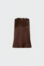 GERARD DAREL SLEEVELESS SATIN TOP - CALLISTA