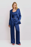 KOCCA CHIC SLIGHTLY FLARED BOLD TROUSERS - TROUSERS KRISTIAN