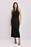 KOCCA HALTER NECK FULL LENGTH DRESS - DRESS DOLARICE
