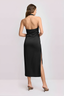 KOCCA HALTER NECK FULL LENGTH DRESS - DRESS DOLARICE