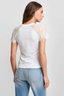 KOCCA CHIC LACE AND COTTON T-SHIRT - T-SHIRT FERMINA