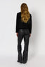 COLLARLESS JACKET IN PLAIN TWEED WITH LUREX - NESSA