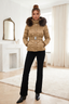 DERHY DANIELA BELTED HOODED PUFFER JACKET
