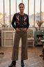 DERHY COFLAMAND WIDE-LEG VELVET TROUSERS