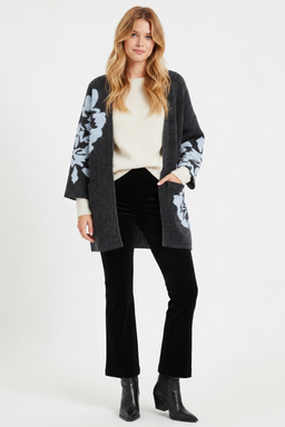 DERHY ELENA LONG KNIT CARDIGAN