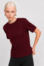 KOCCA VISCOSE TOP WITH A CREW NECK AND METALLIC DETAILS - OANNA SWEATER