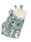 LARGE SILK PRINTED SQUARE SCARF - ORPHEE