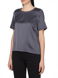 LOOSE SATIN TOP - UMIKO