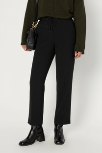 STRAIGHT PANTS WITH ELASTICATED BACK - CLARAEL