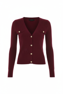 FASHIONABLE CARDIGAN STYLE LONG SLEEVED SWEATER - SWEATER JUVIENNA